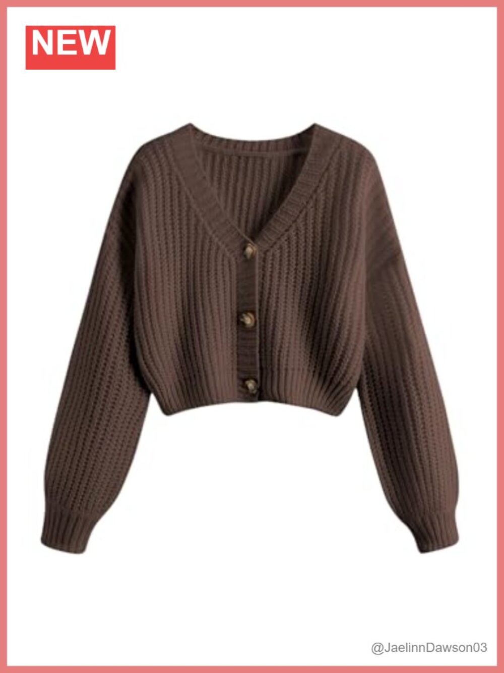 Women's Cropped Cardigan Sweater Knit Lightweight